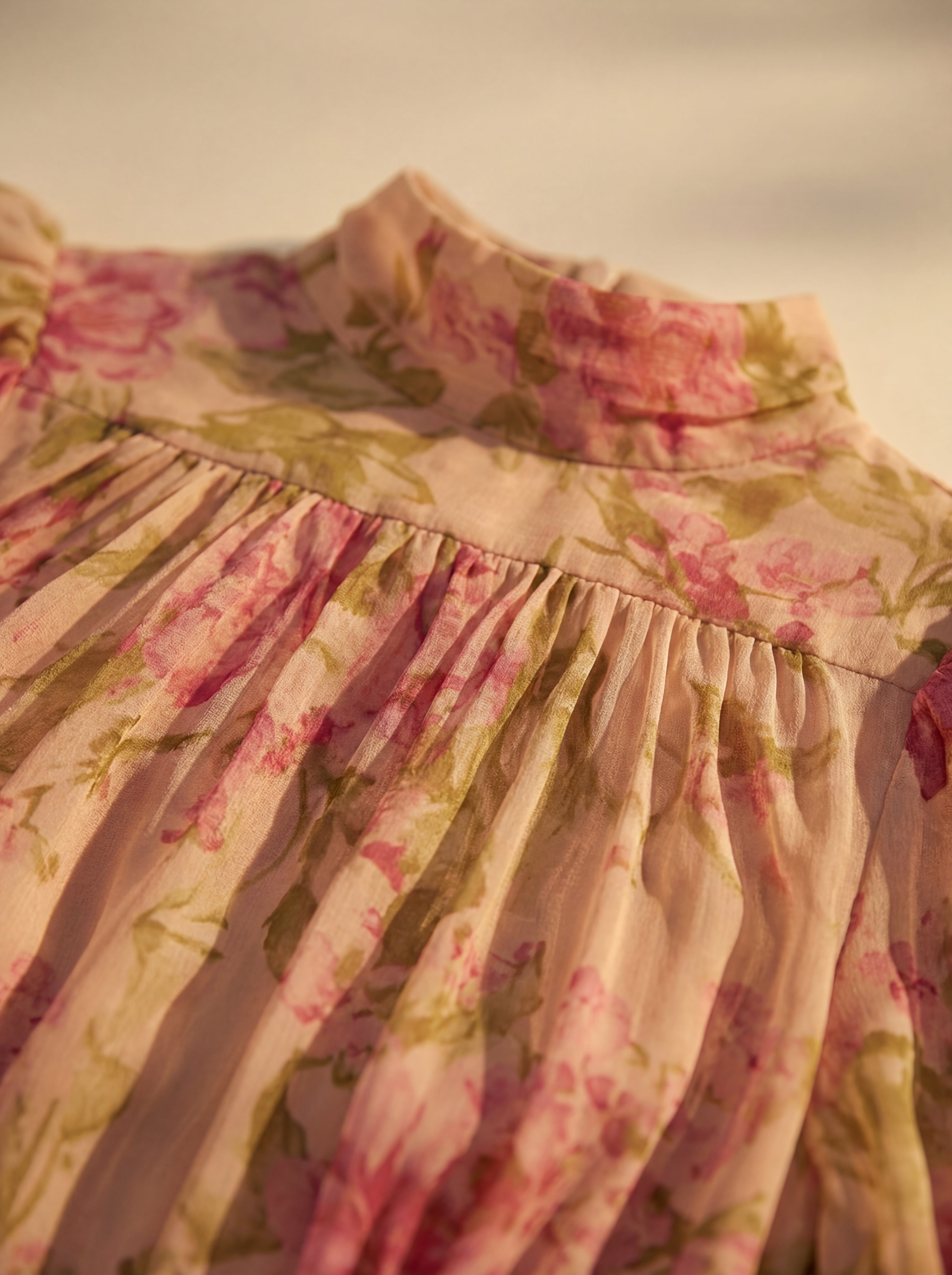 Rosario Elegant Silk Dress