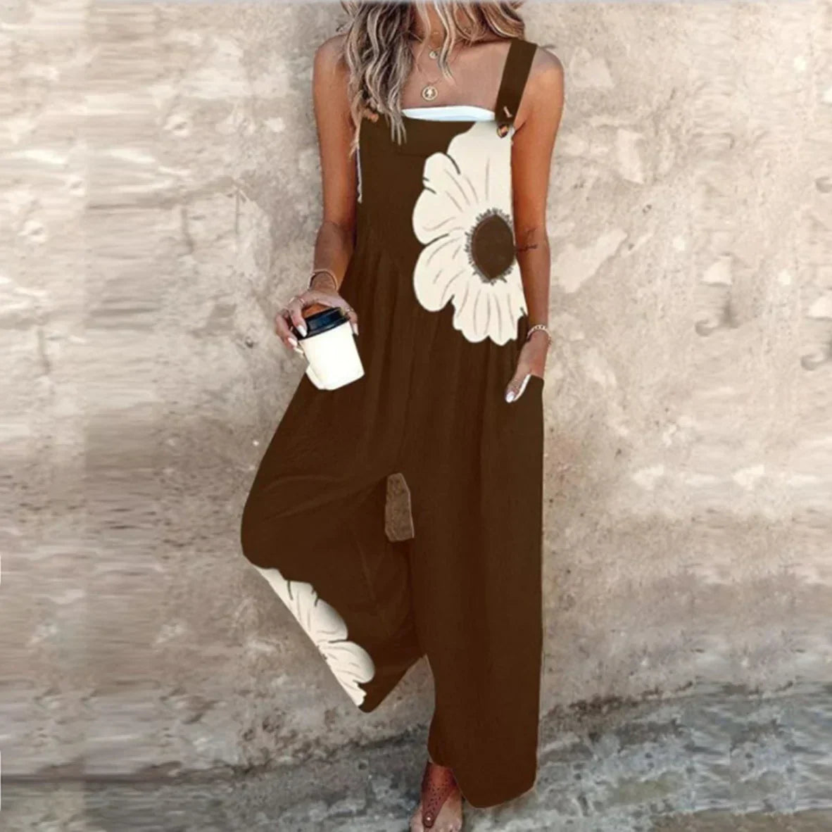 Comfort Printed Jumpsuit