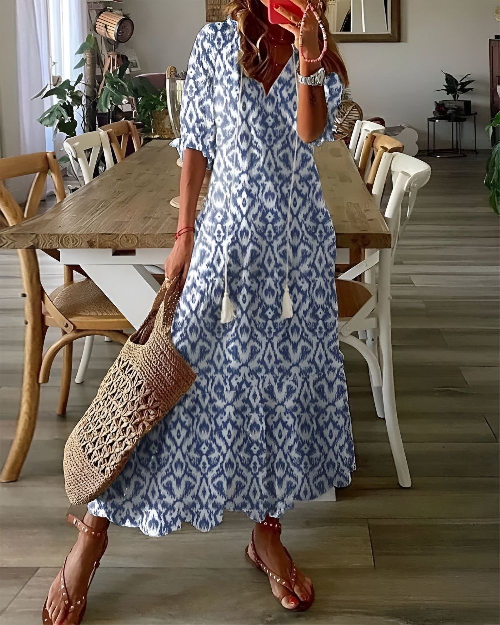 Daisy Boho Covering Dress