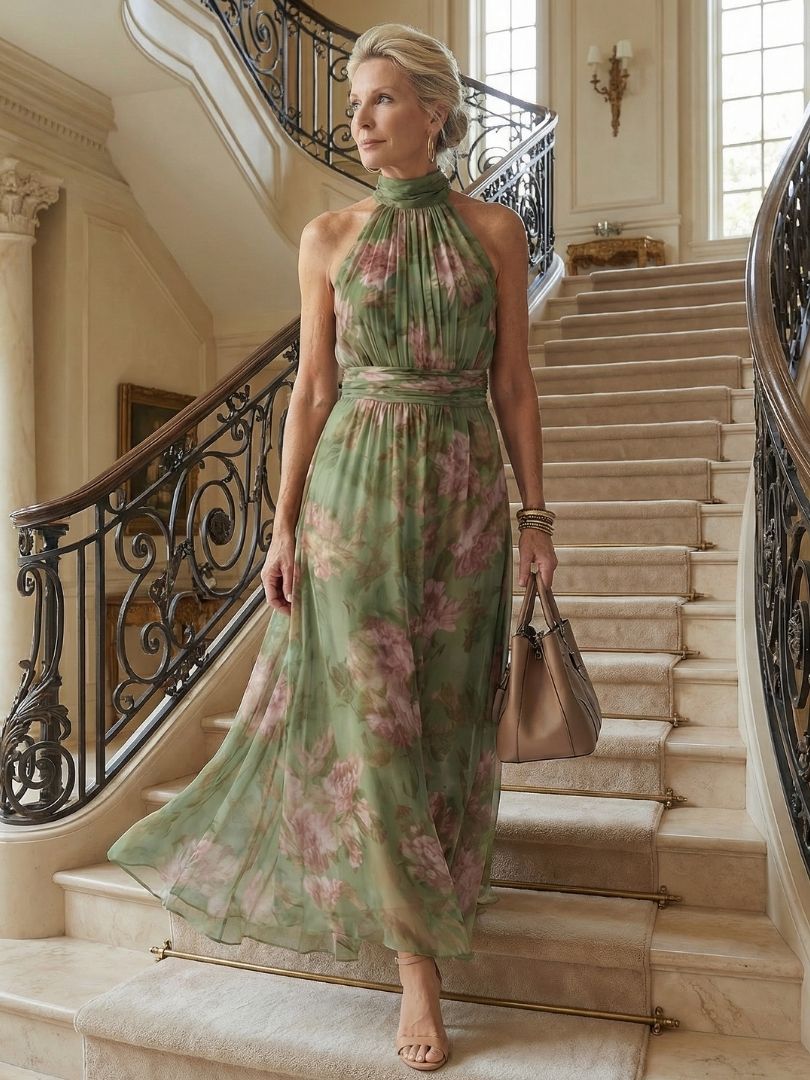 Naomi | Backless Maxi Dress
