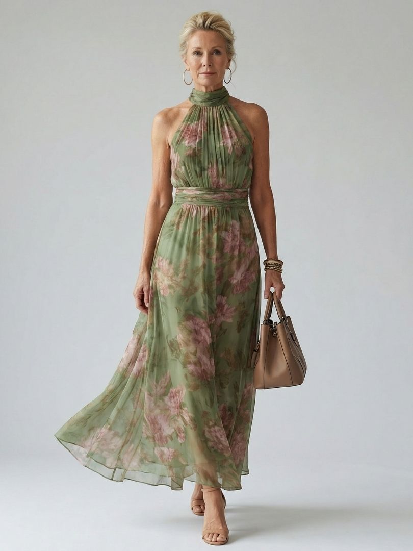 Naomi | Backless Maxi Dress