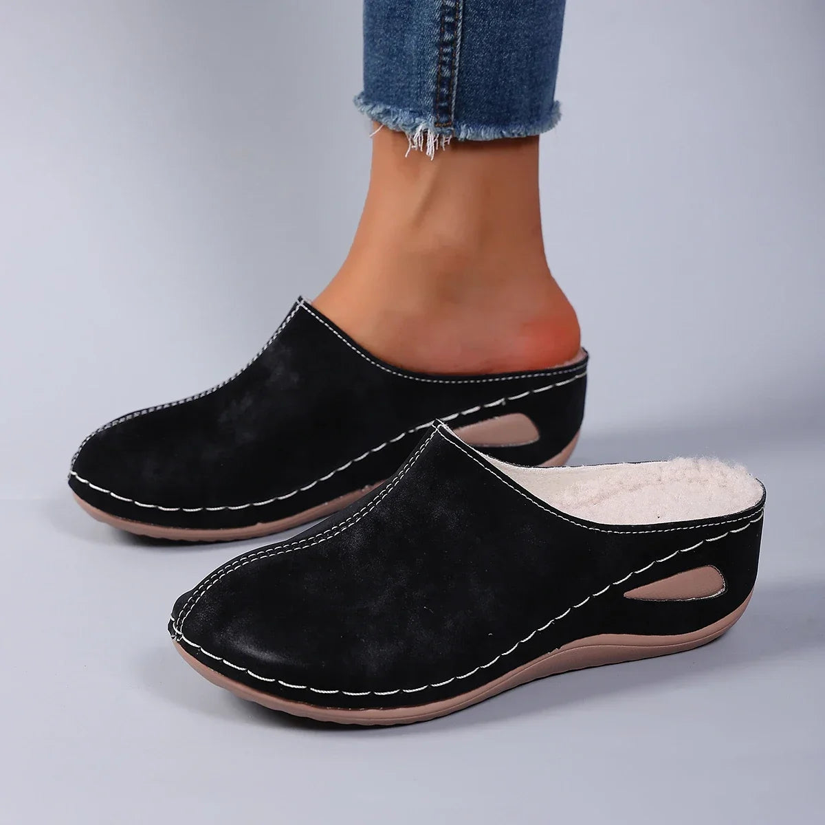 Marvion Cozy Fleece Slippers