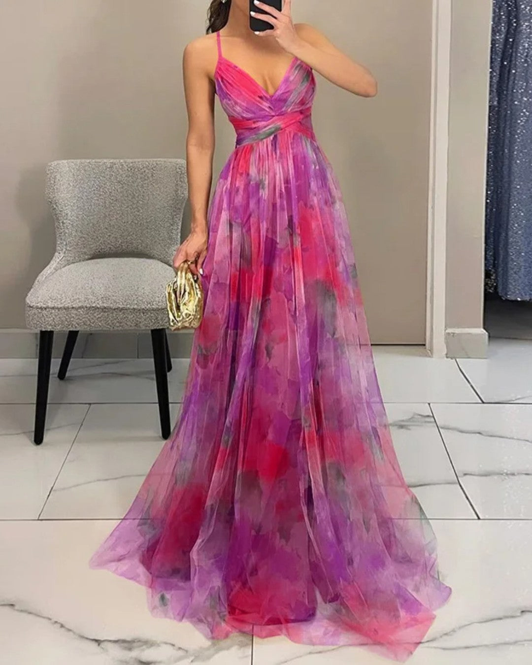 Marbella Elegant Silk Dress