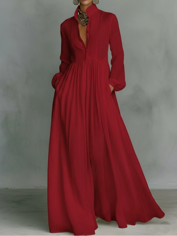 Lioren | Soft Flow Maxi Dress