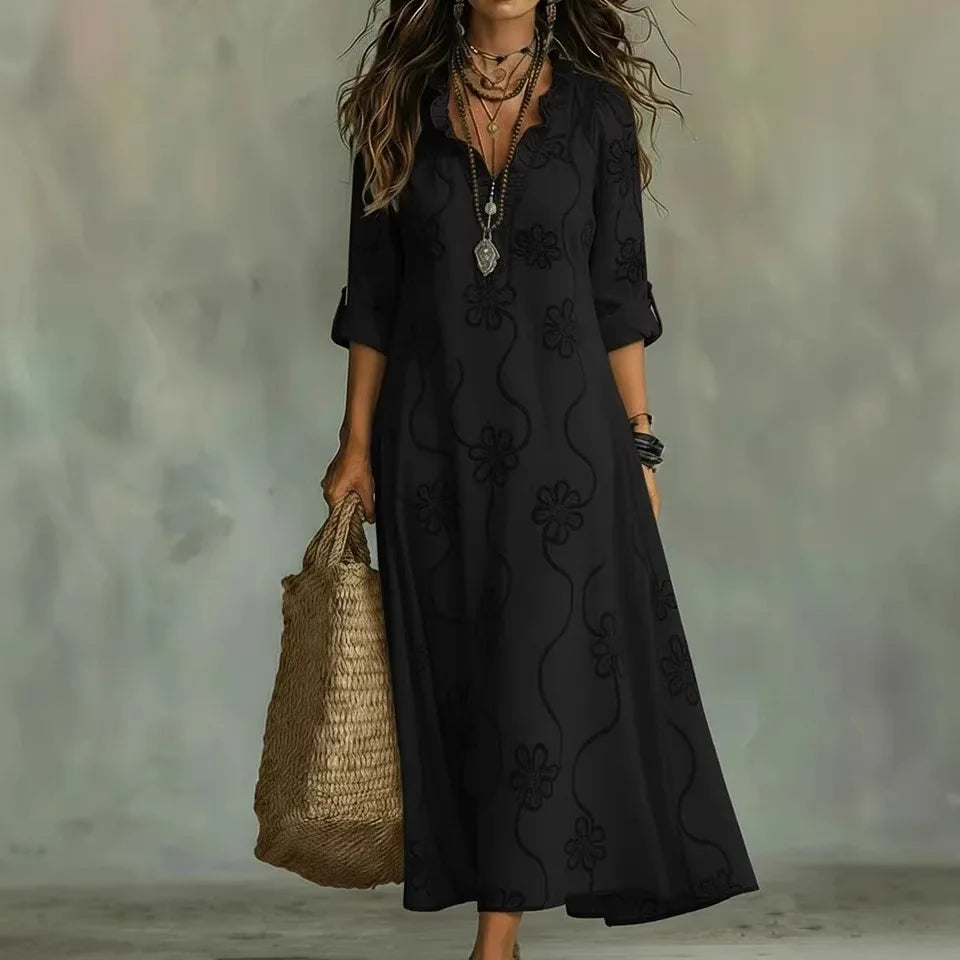 Sienna Floral Summer Long Dress