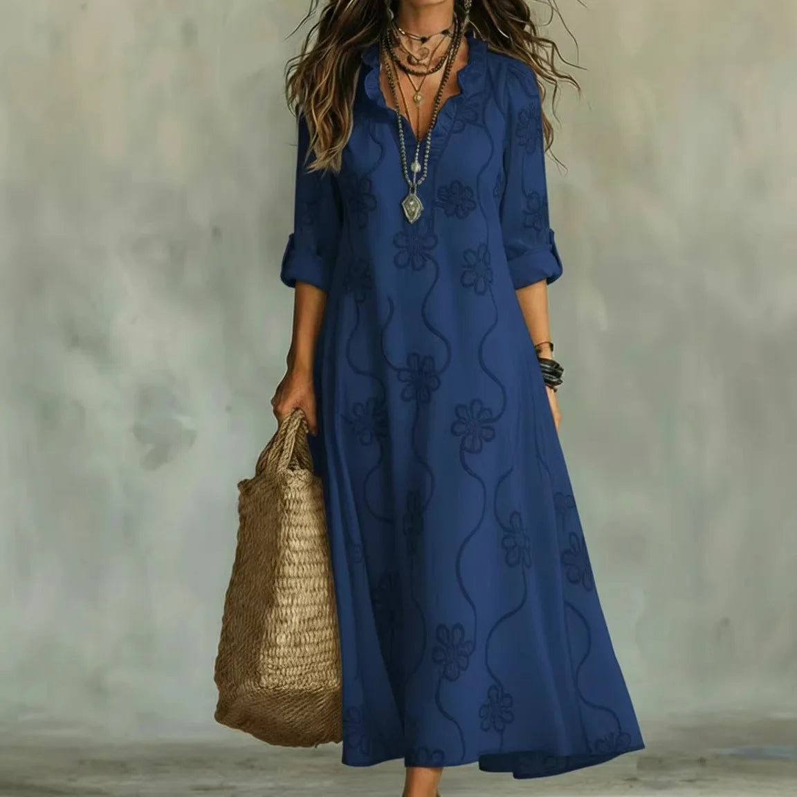 Sienna Floral Summer Long Dress