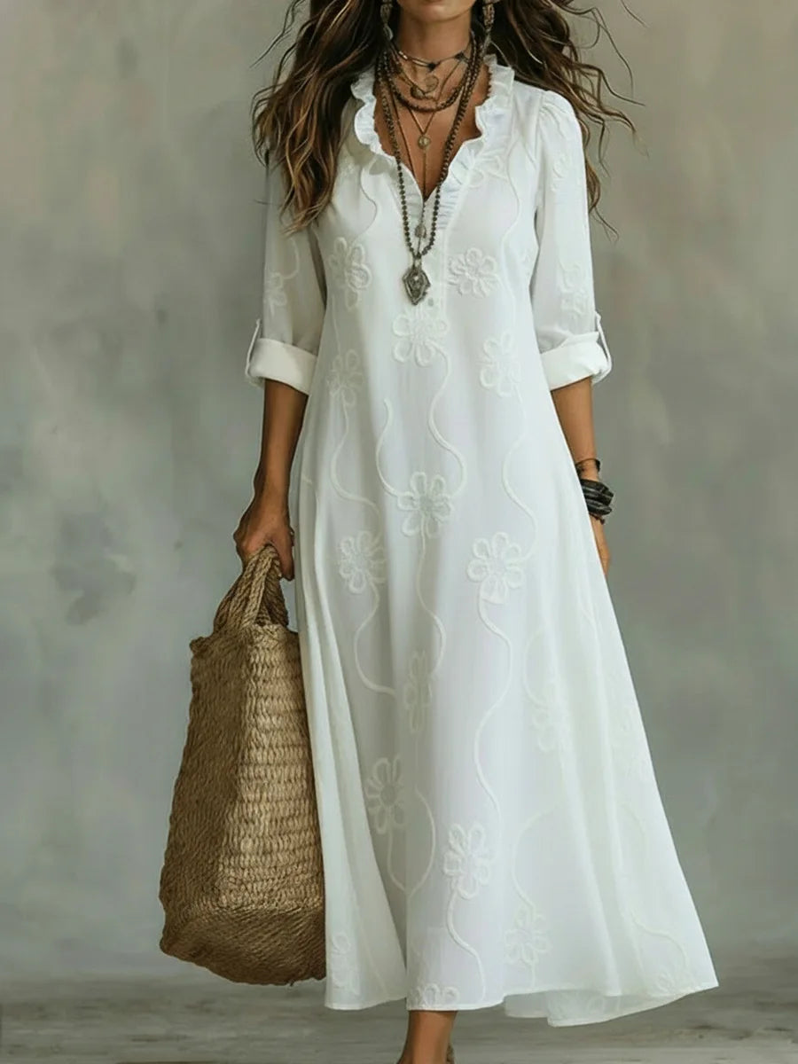 Sienna Floral Summer Long Dress