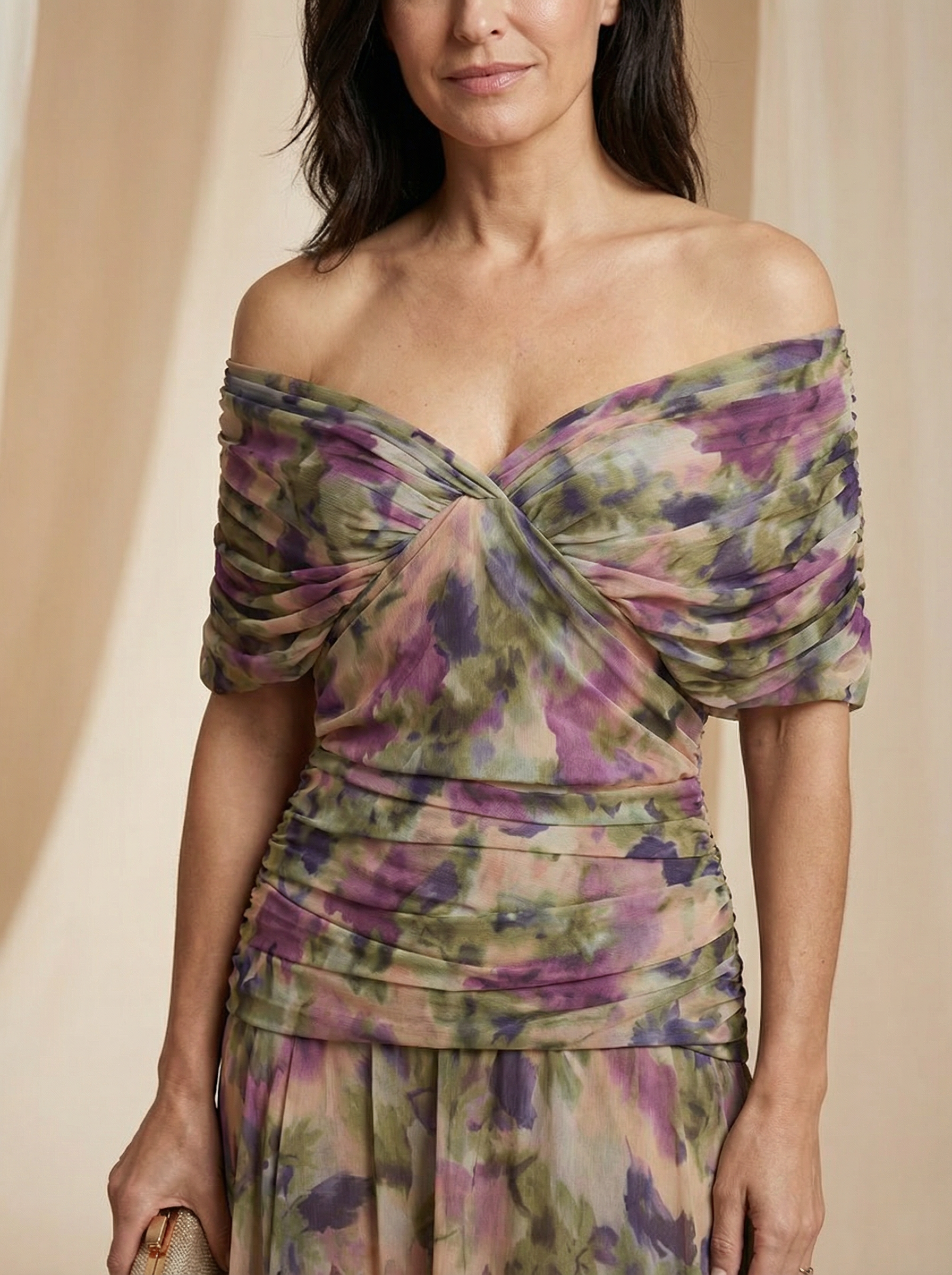 Santana Elegant Silk Dress