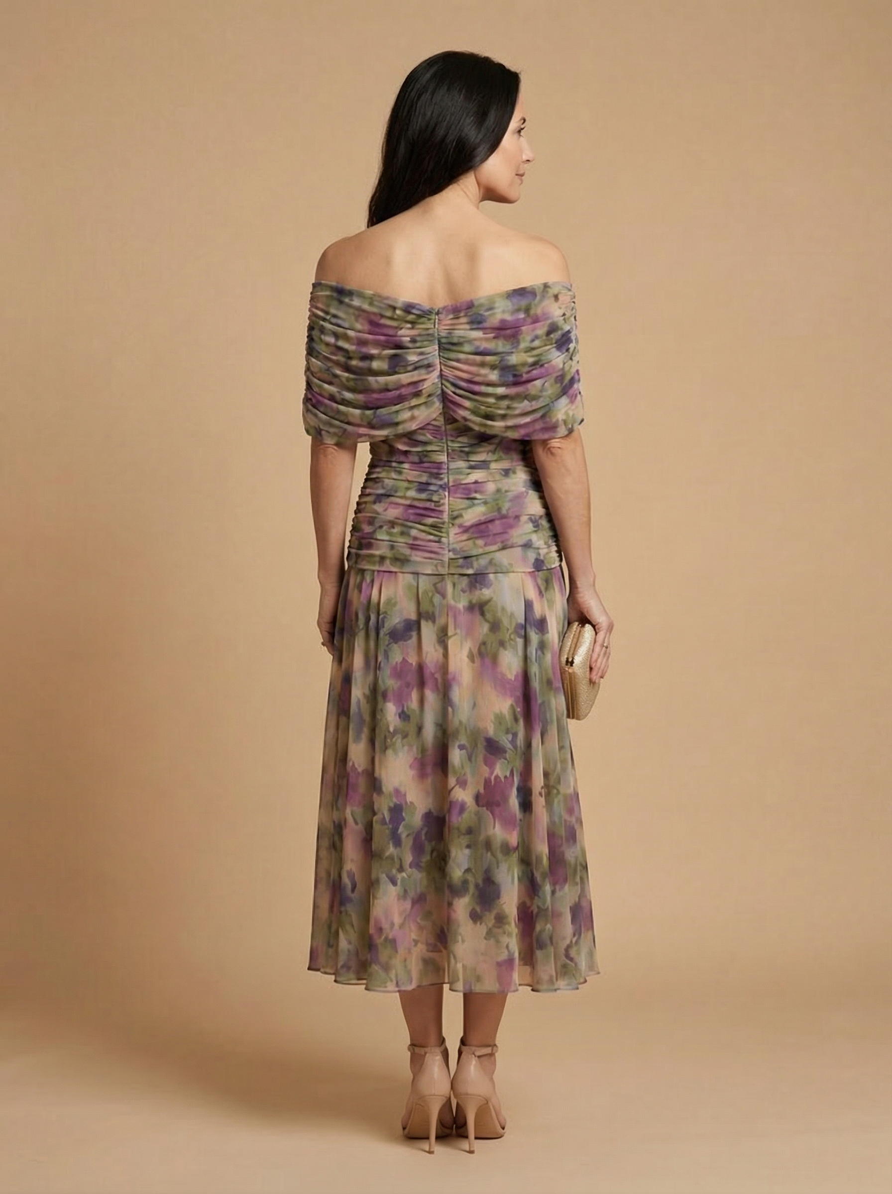 Santana Elegant Silk Dress