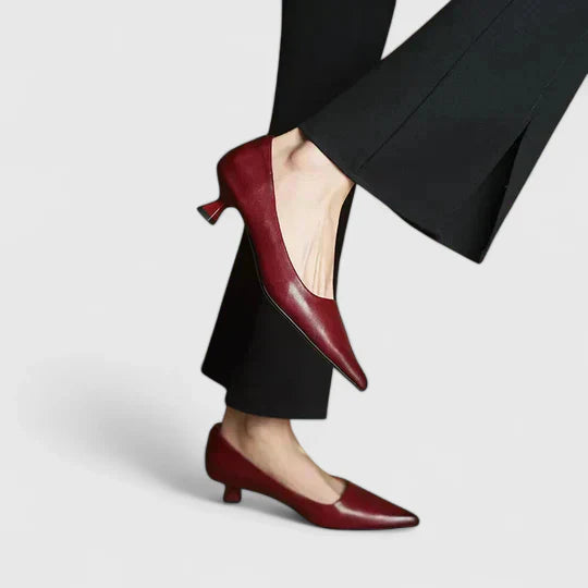 Nyah | Orthopedic Real Leather Heels