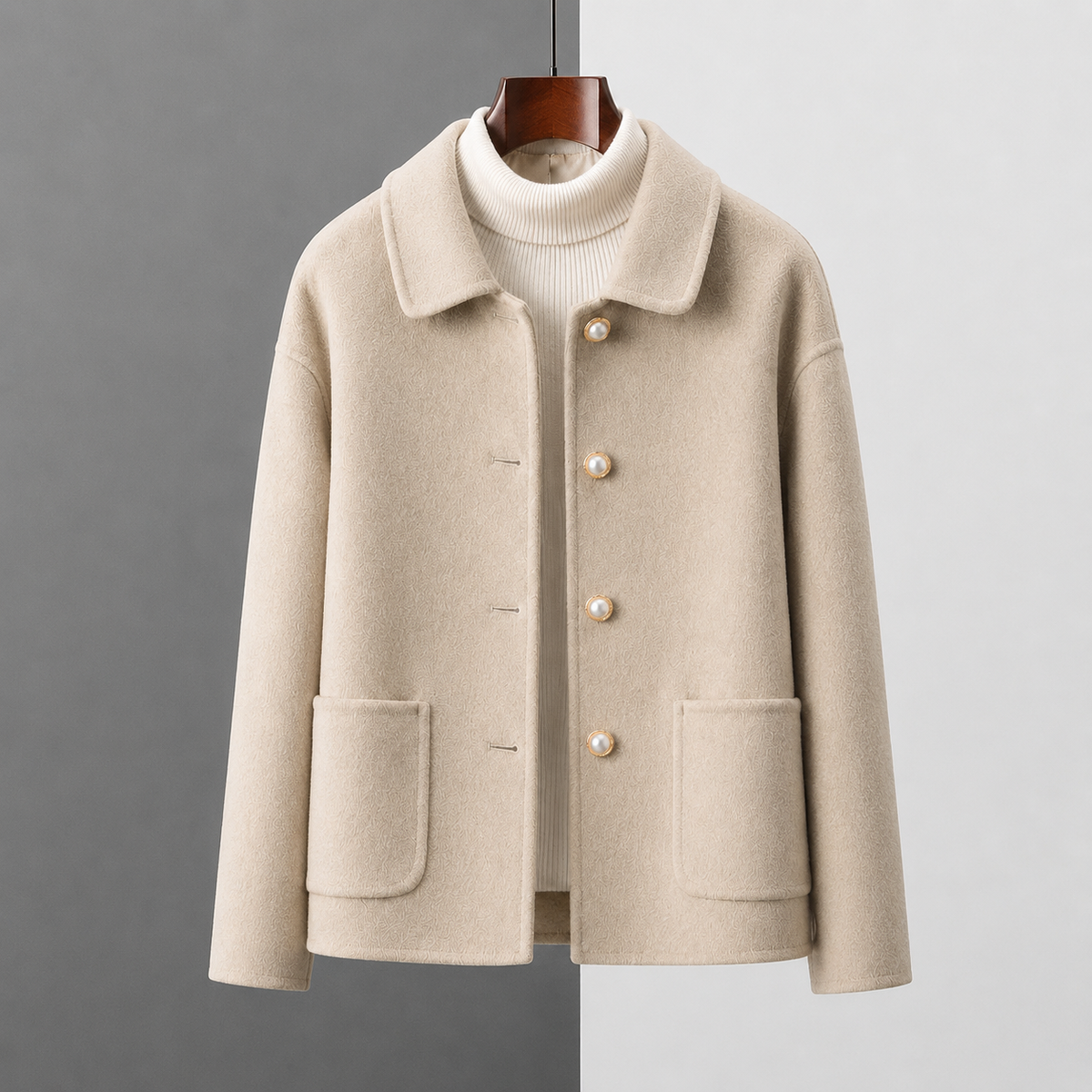 CLARA 100% WOOL COAT