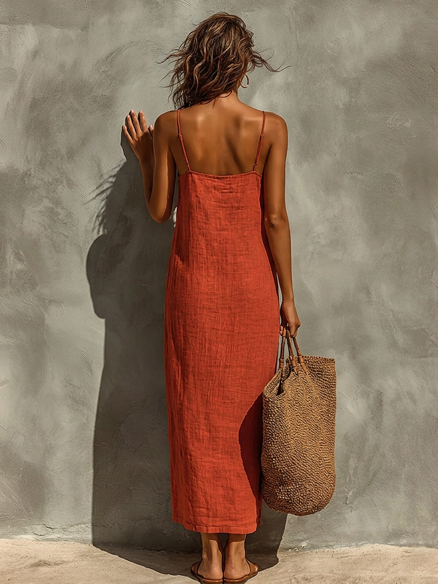 Timeless Boho-Resort Style Dress