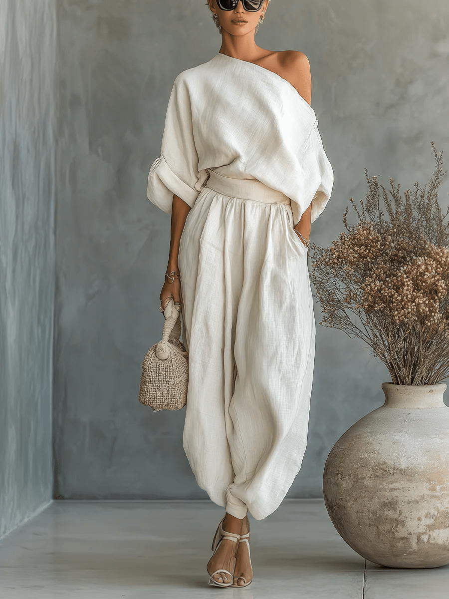 Mila™ | 2-Piece Bardot Neckline Set