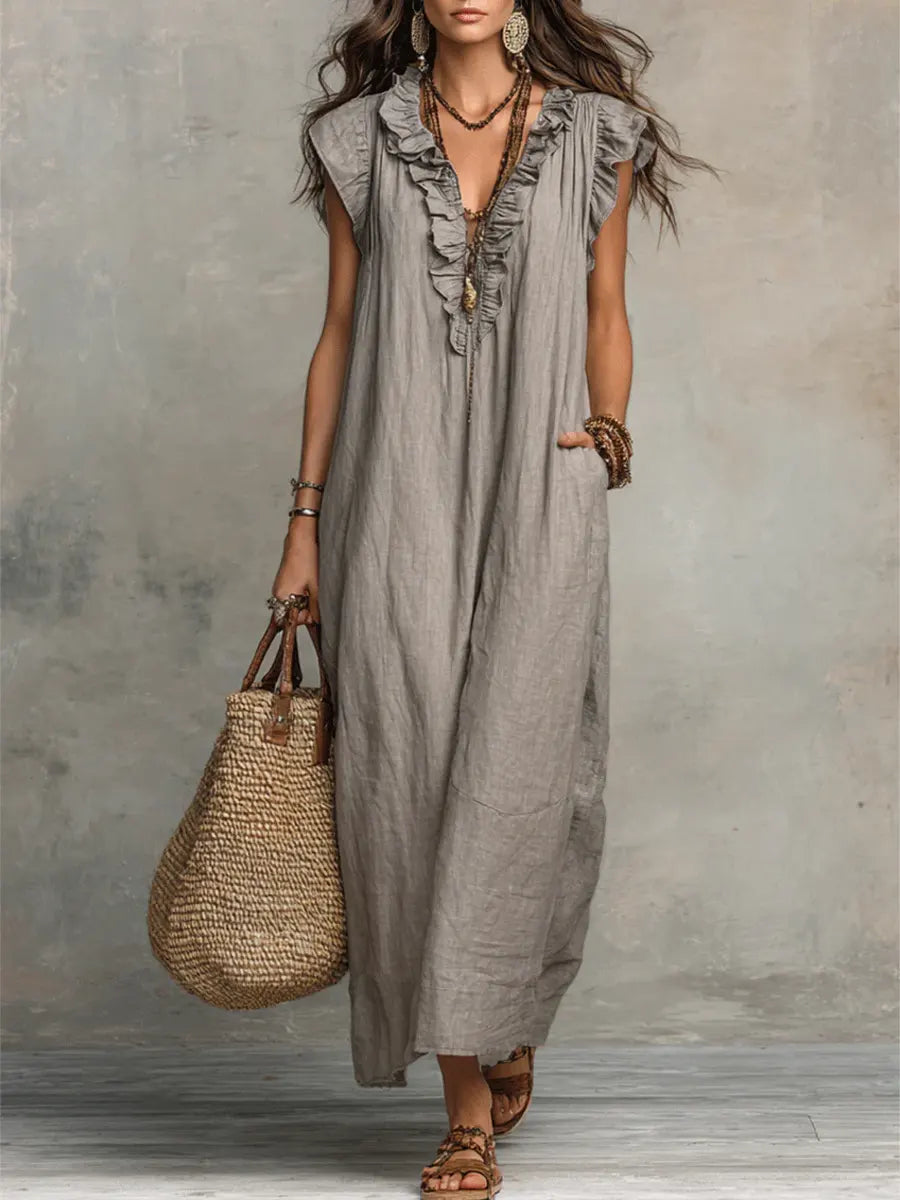 Camélia | Boho Long Dress