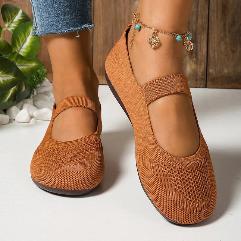 Astrid™ – Breathable Knit Ballet Flat