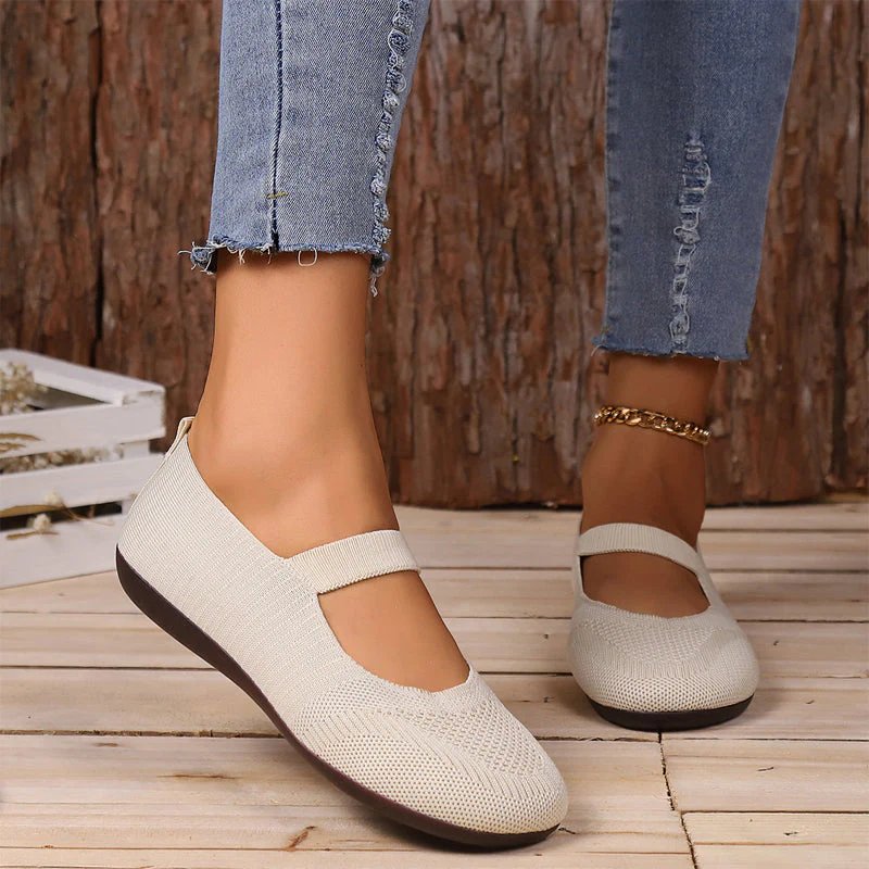 Astrid™ – Breathable Knit Ballet Flat