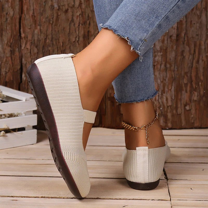 Astrid™ – Breathable Knit Ballet Flat
