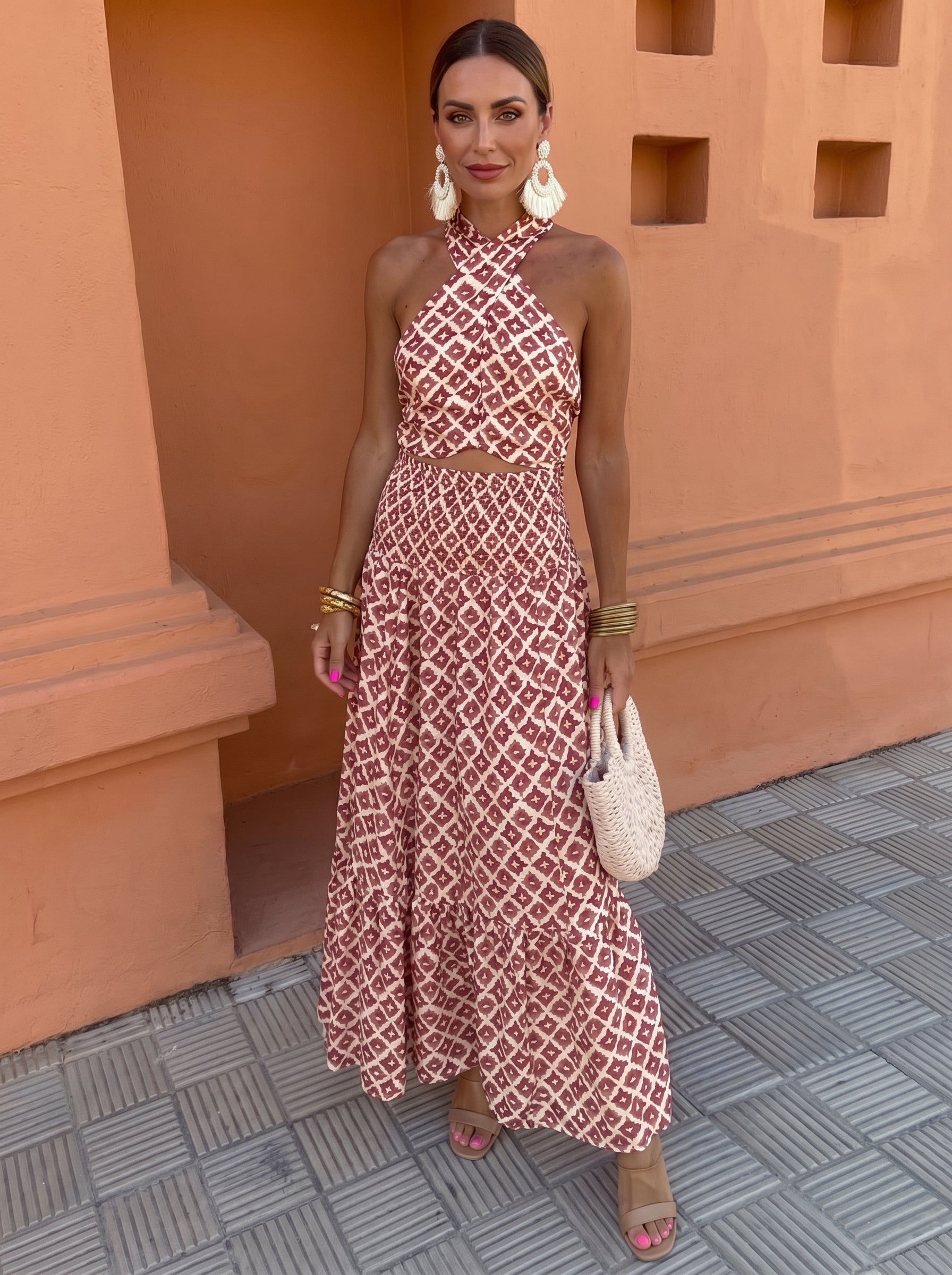 Elegant Off-Shoulder Set