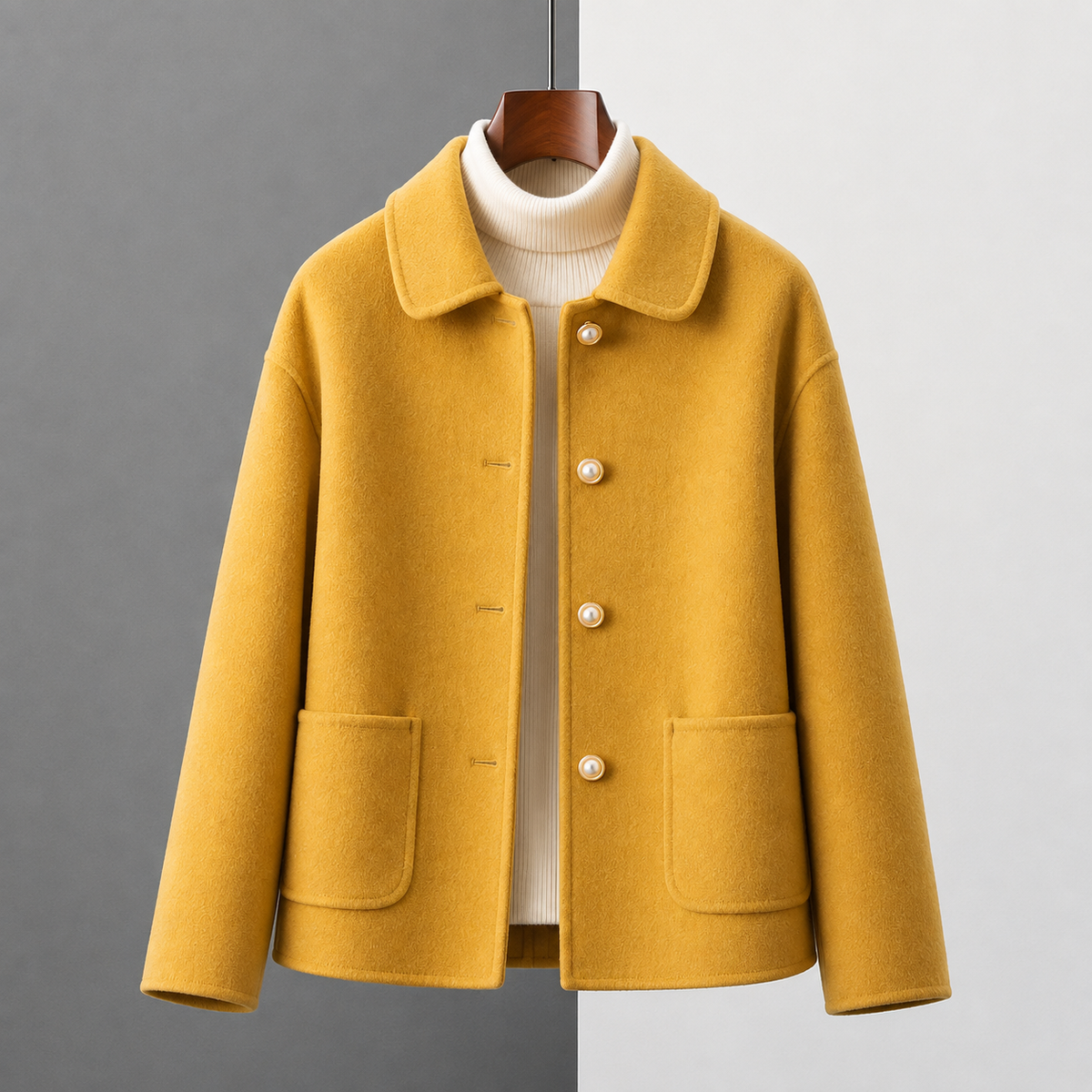 CLARA 100% WOOL COAT